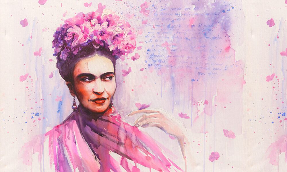 Fototapet-Frida-Kahlo