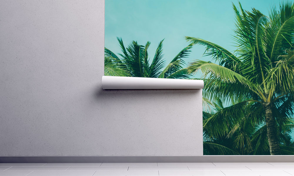 fototapet-palm-trees-on-the-sky