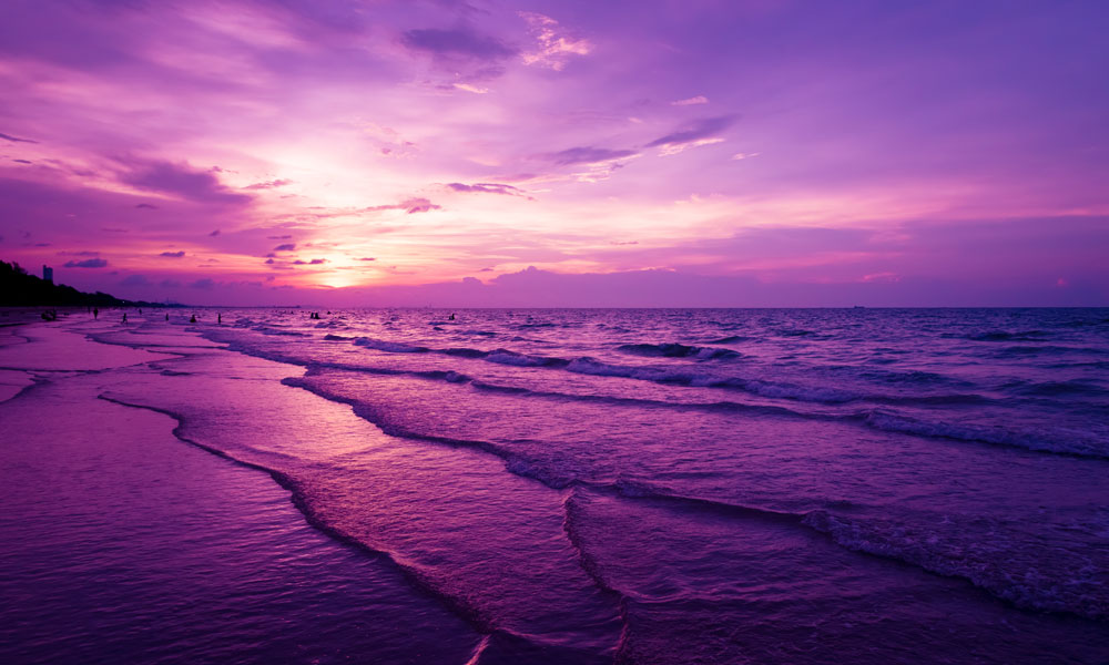 Fototapet Sunset Beach