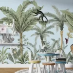 Tapet-Jungle-Story-tapet-jungle-copii-tapet-jungla-copii-tapet-copii-tapet-ecologic-tapet-personaliz-tapet-camera-copii