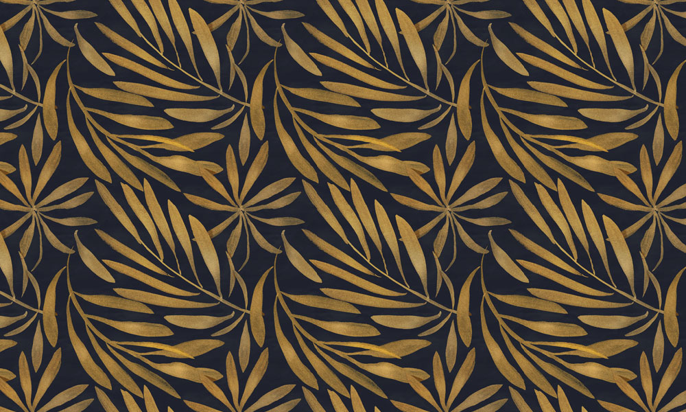 Fototapet-Art-Deco-Floral-Pattern-1