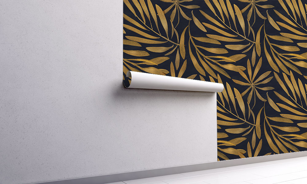 Fototapet-Art-Deco-Floral-Pattern-3