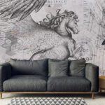Fototapet-Pegasus-Artwork