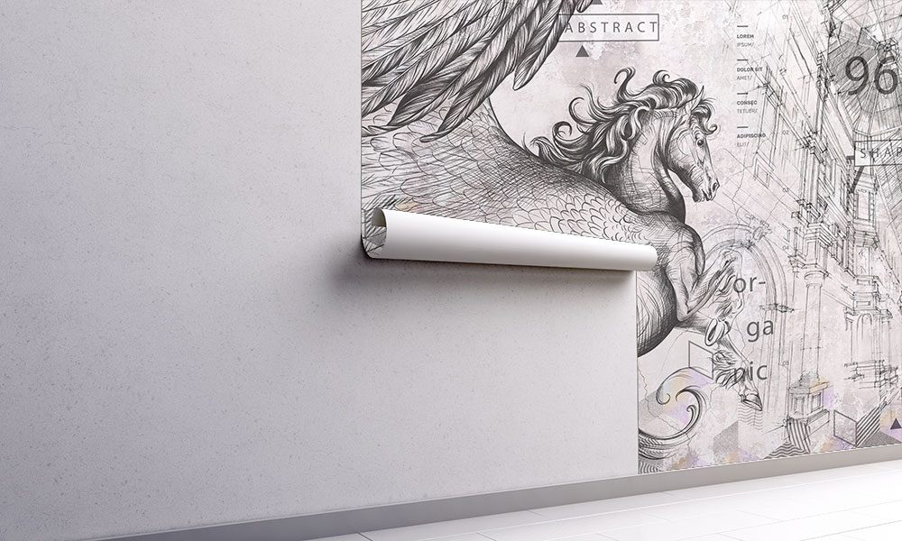 Fototapet-Pegasus-Artwork