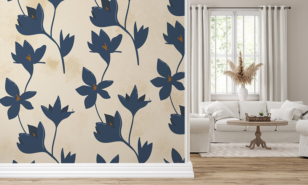 Fototapet-Japanese-Vintage-Plants