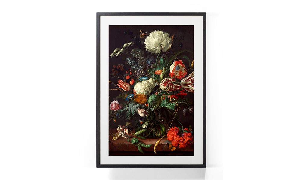 Tablou-Bouquet-of-Flowers-Ancient-Style