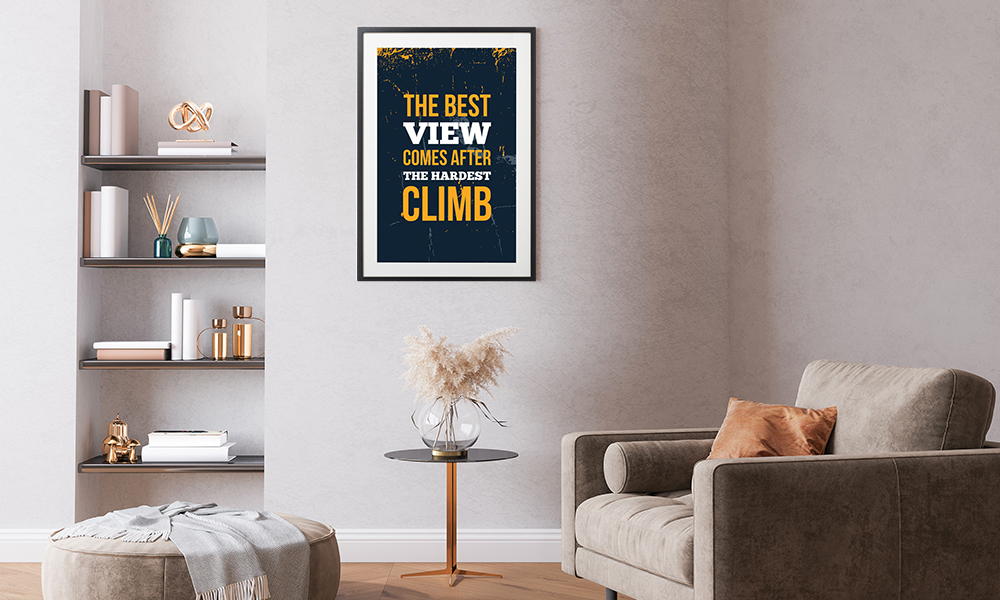 Tablou-Motivational-The-Best-View