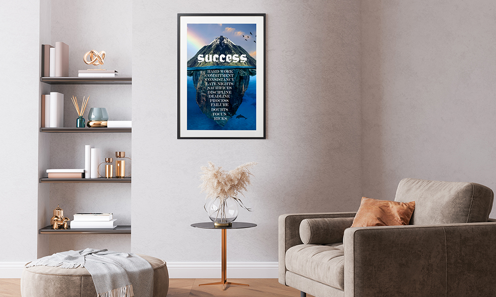 Tablou-motivational-success-path