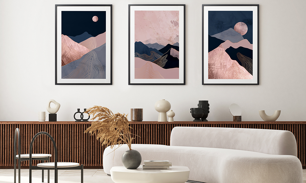 Set-3-Tablouri-Abstract-Mountains