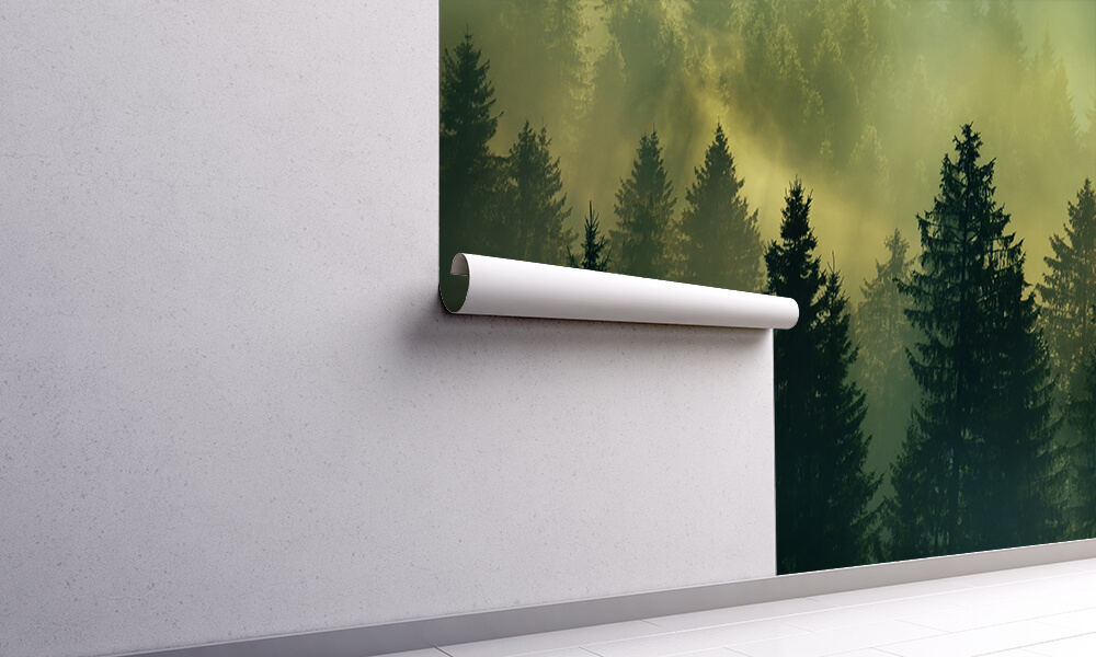 Tapet-Foggy-Forest