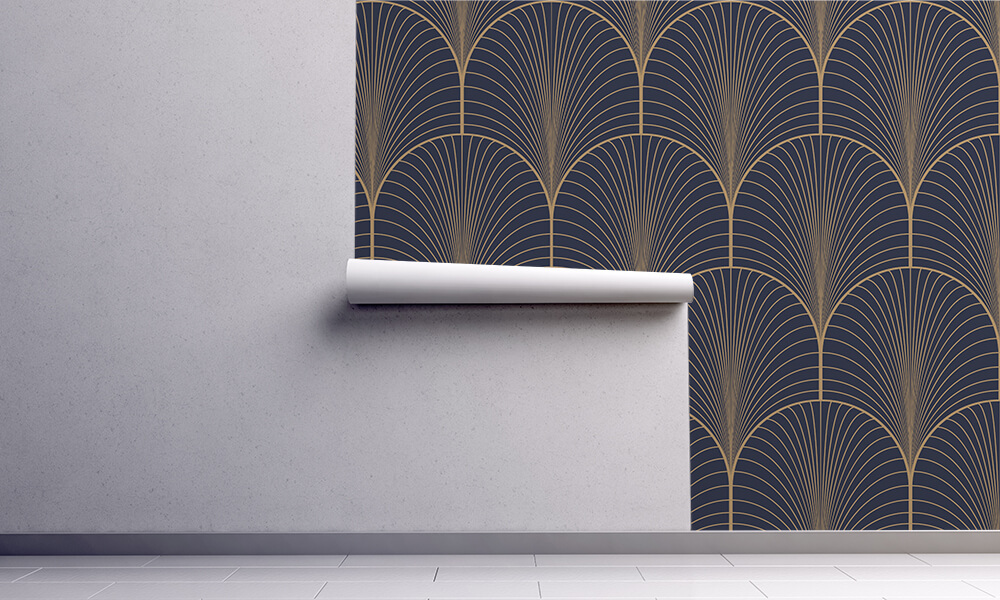 Tapet-Tan-Blue-Art-Deco (2)