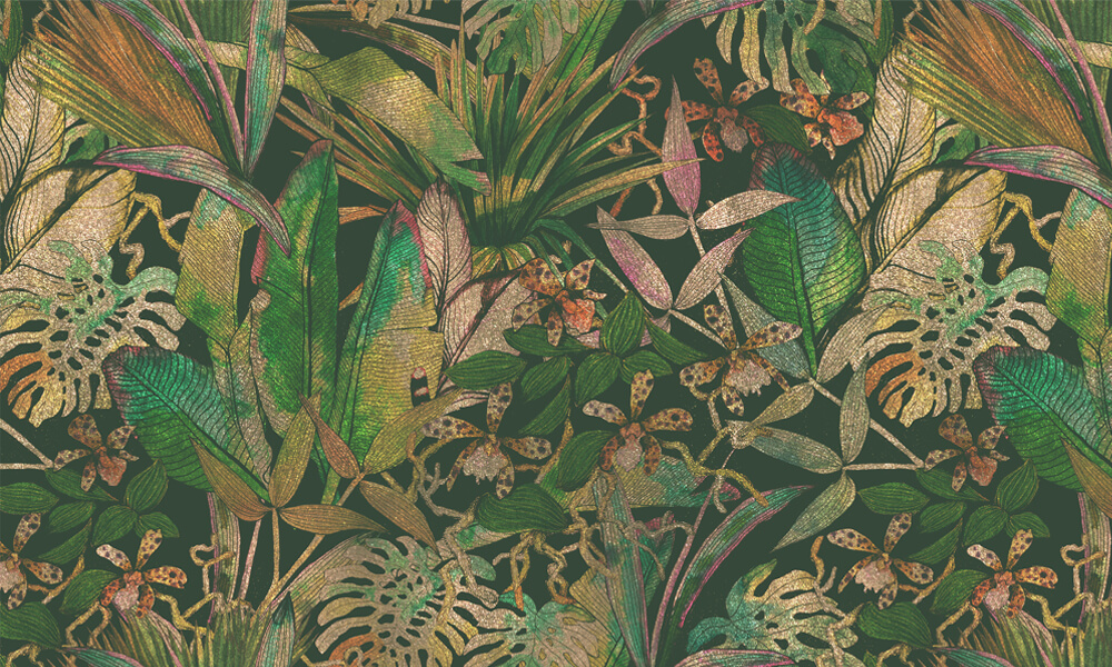 Tapet-Tropical-Greenery