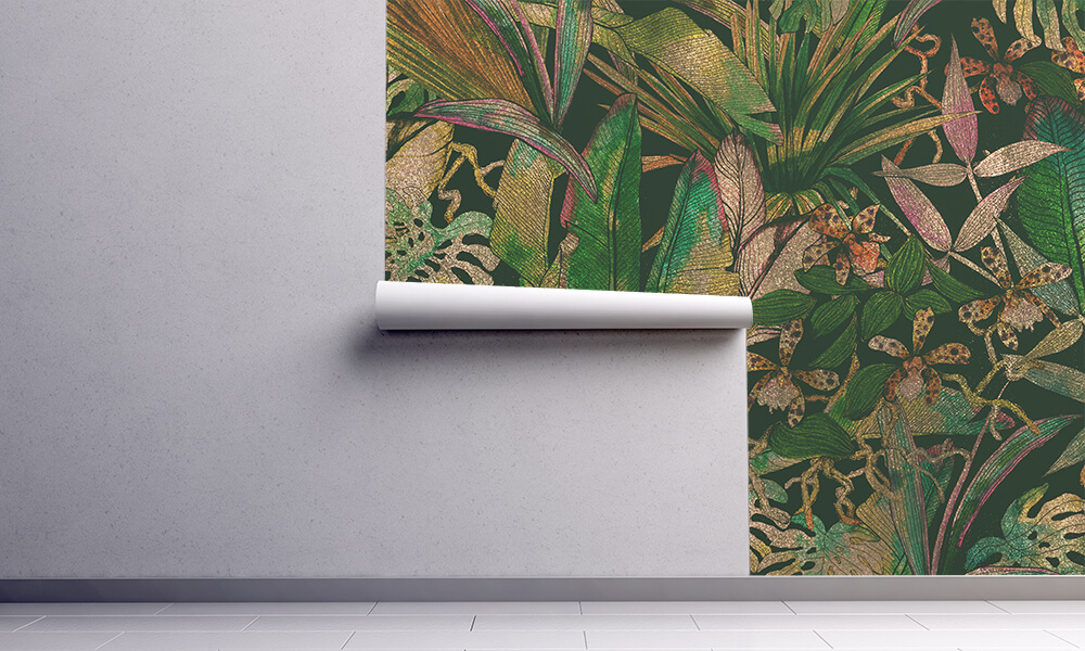 Tapet-Tropical-Greenery
