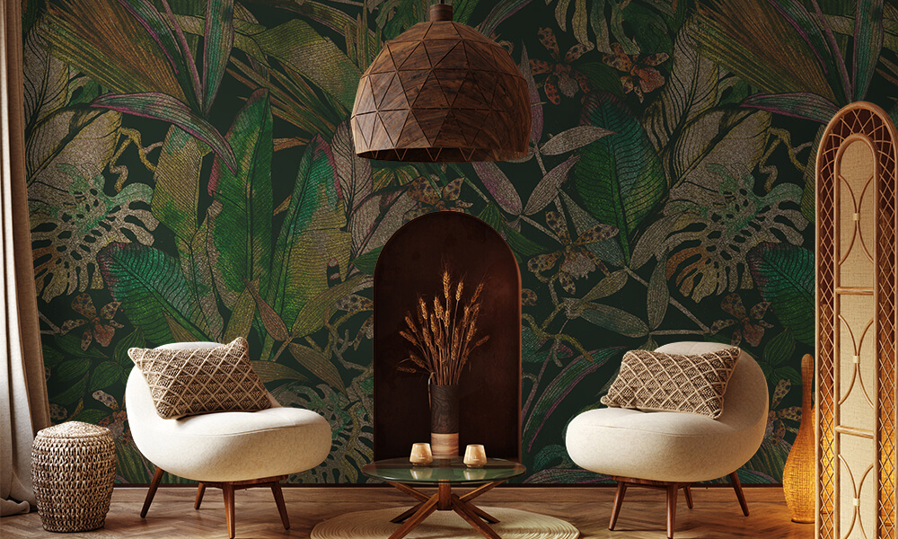 Tapet-Tropical-Greenery