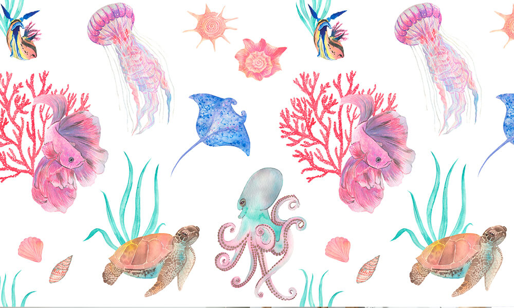 Tapet-Under-the-Sea
