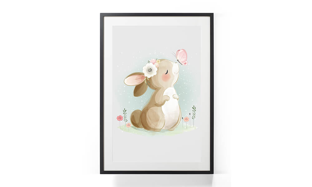 Tablou-Watercolor-Bunny