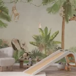 Tapet-Jungle-Safari-tapet-jungle-copii-tapet-jungla-copii-tapet-copii-tapet-ecologic-tapet-personalizat-tapet-copii-jungla-tapet-camera-copii