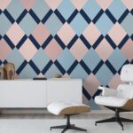 Tapet-Pastel-Triangles