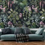 Tapet-Botanical-Ornament