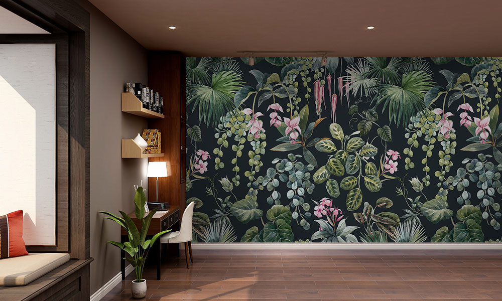 Tapet-Botanical-Ornament