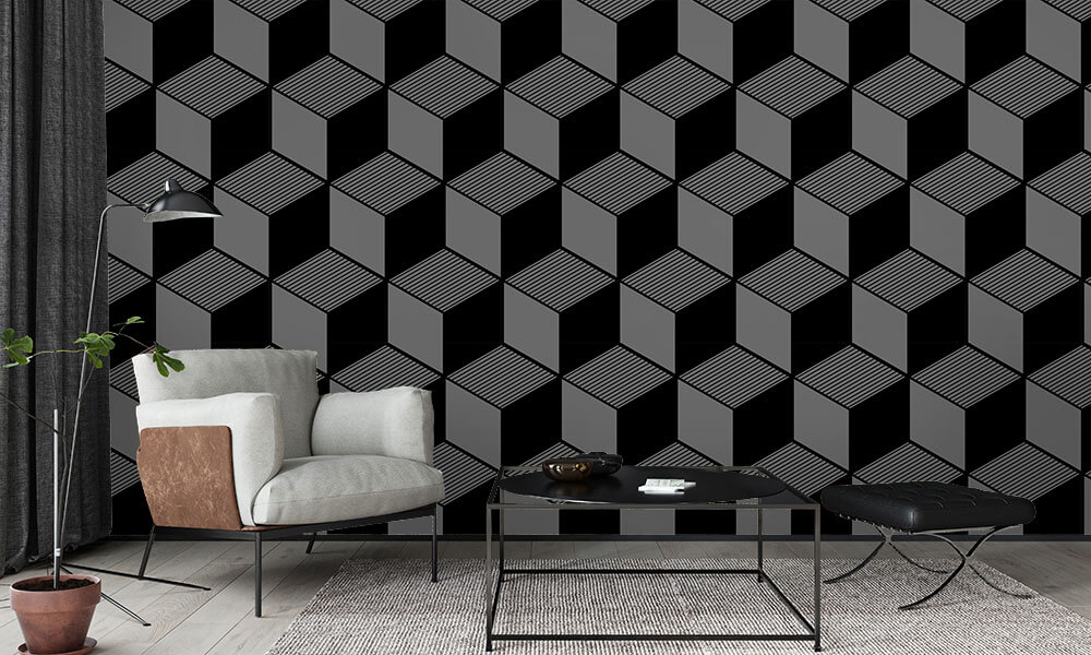 Tapet-Exquisite-Cubic-Geometry-Tapet-Geometric