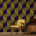 Tapet-Stylish-Cubic-Geometry-Tapet-Foto