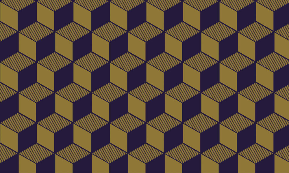 Tapet-Stylish-Cubic-Geometry-Tapet-Foto
