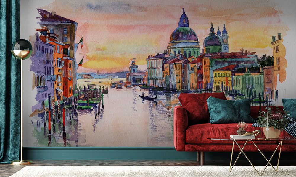 Tapet-Venice-in-Watercolor-Tapet-Venetia
