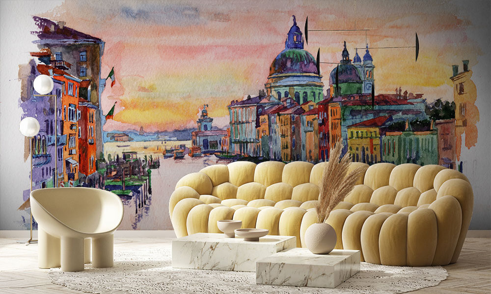 Tapet-Venice-in-Watercolor-Tapet-Venetia