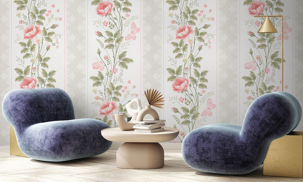 Tapet-Victorian-Roses