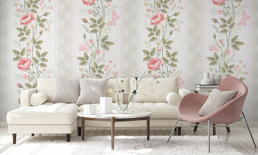 Tapet-Victorian-Roses