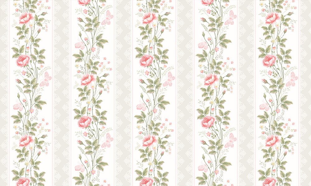 Tapet-Victorian-Roses