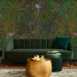Tapet-Royal-Jungle-tapet-jungla-tapet-pasari-tapet-tropical-fototapet