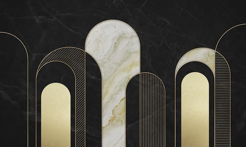 Tapet-Black-and-Gold-Arches-tapet-marmura-fototapet-marmura-tapet-imitatie-marmura-tapet-tip-marmura-tapet-marmura-negru-tapet-ecologic