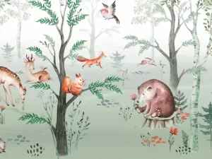 Tapet-Forest-Friends-tapet-copii-animale-tapet-cu-animale-tapet-animale-copii-tapet-copii-tapet-ecologic (2)