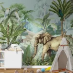 Tapet-Into-The-Jungle-tapet-jungle-copii-tapet-jungla-copii-tapet-copii-tapet-ecologic-tapet-personalizat-tapet-copii-jungla-tapet-gradinita