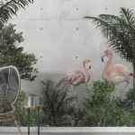 Tapet-flamingo-tapet-cu-flamingo-tapet-personalizat-tapet-living-tapet-ecologic-tapet-pasari-tapet-c