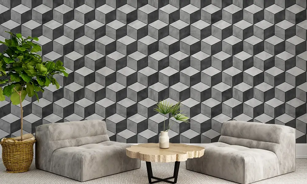 Tapet-Grey-Cubes-tapet-geometric-tapet-forme-geometrice-tapet-figuri-geometrice-tapet-birou-tapet-personalizat-tapet-cuburi