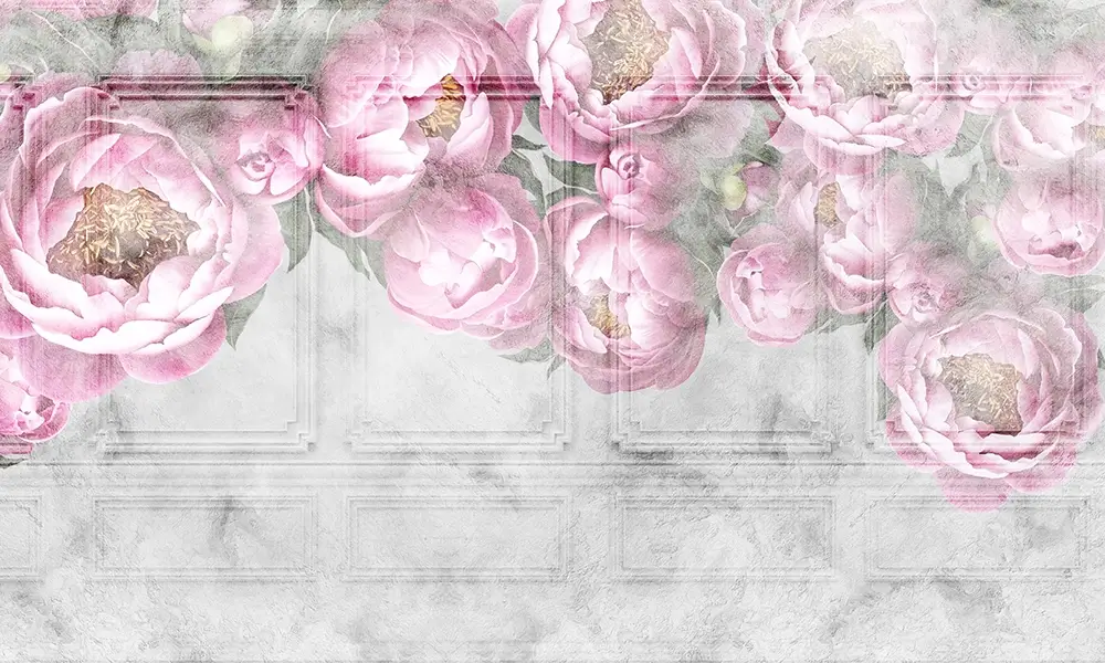 Tapet-Pink-Peonies-tapet-bujori-tapet-flori-tapet-floral-tapet-cu-flori-tapet-personalizat-tapet-living