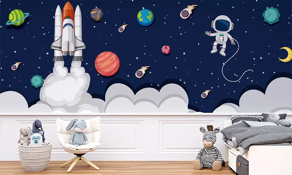 Tapet-Space-Adventure-tapet-spatiu-cosmic-tapet-cosmos-fototapet-cosmos-fototapet-spatiu-cosmic-tapet-copii-tapet-camera-baieti