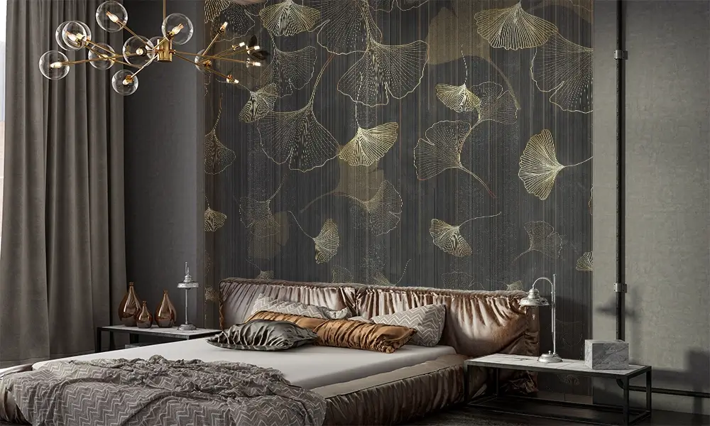 Tapet-Tapet-Gingko-Leafs-tapet-art-deco-fototapet-art-deco-tapet-personalizat-tapet-la-comanda-tapet-bucuresti-fototapaet-la-comanda