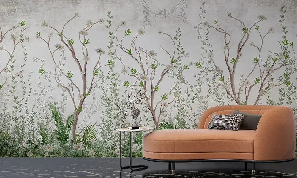 Tapet-White-Tropical-Flowers-tapet-tropical-fototapet-tropical-tapet-frunze-tropicale-tapet-exotic-tapet-mural