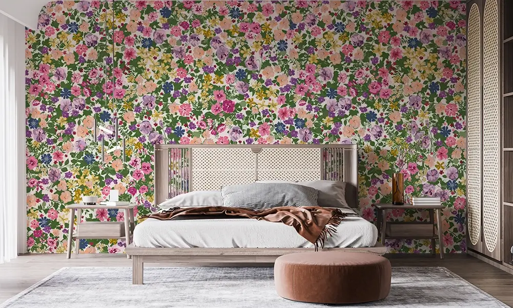 Tapet-Millefleurs-tapet-cu-flori-tapet-flori-tapet-cu-flori-mici-fototapet-cu-flori-tapet-living-tapet-dormitor-tapet-floral