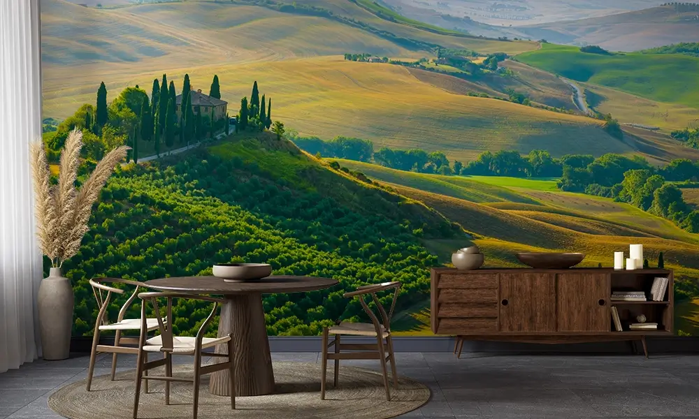 Tapet-Tuscany-Valley-tapet-italia-tapet-toscana-tapet-orasele-lumii-tapet-orase-fototapet-orase-tapet-living-tapet-birou-tapet-verde