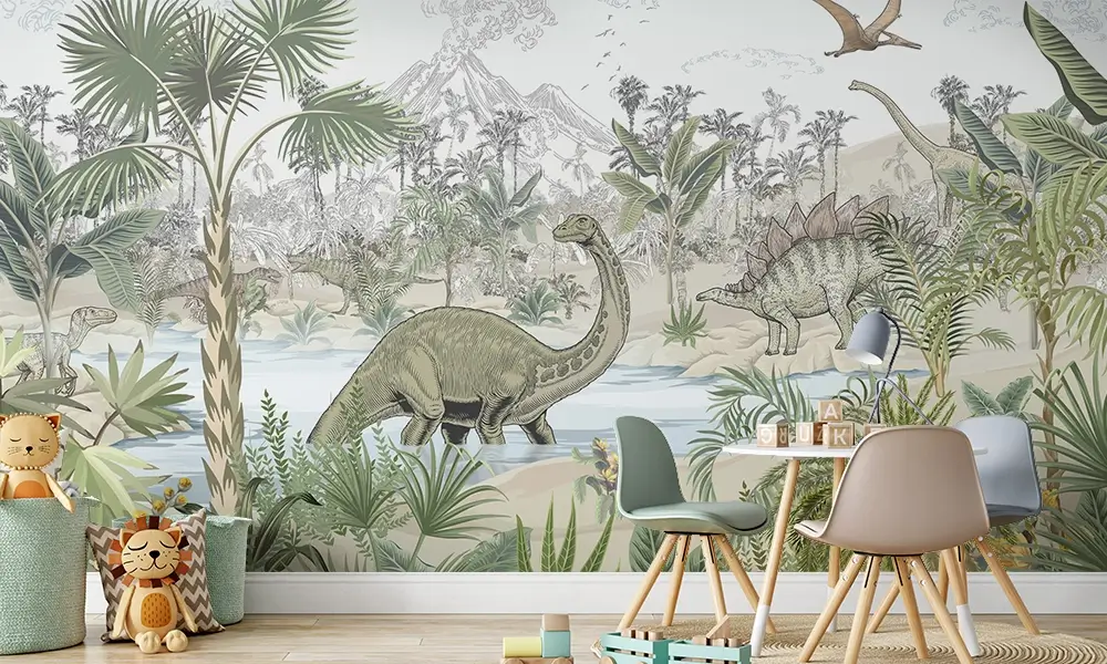 Tapet-Dino-World-tapet-dinozauri-tapet-dinozauri-copii-tapet-cu-dinozauri-fototapet-dinozauri-tapet-baieti-tapet-camera-baieti-tapet-camera-baiat-tapet-copii