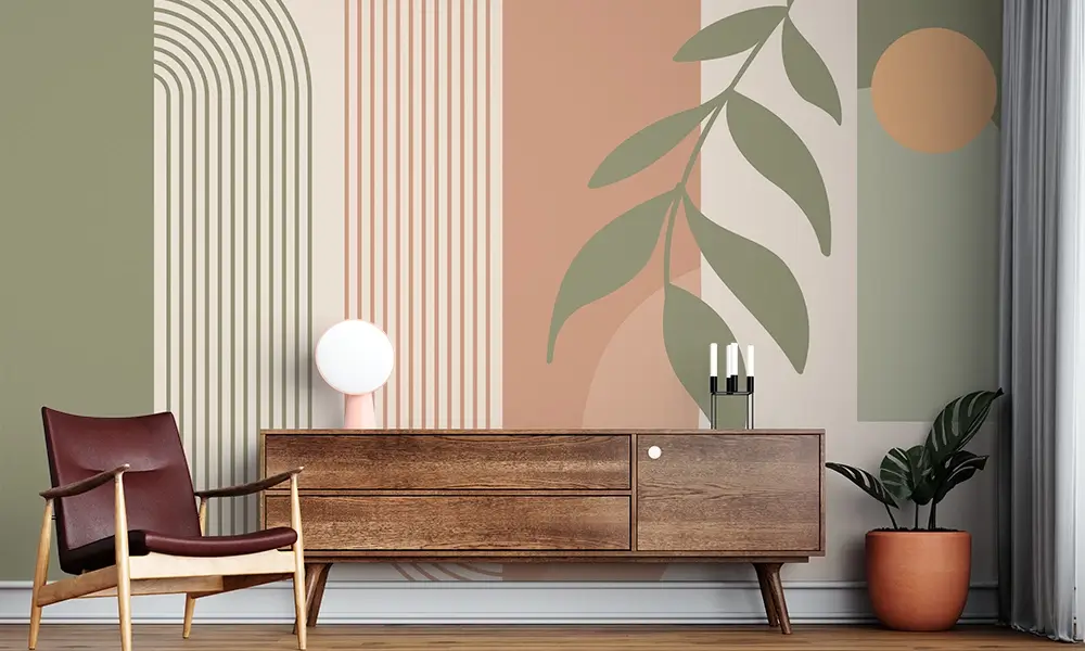 Tapet-Botanical-Wall-Art-tapet-modern-tapet-botanic-tapet-geometric-tapet-abstract-tapet-living-tapet-dormitor-tapet-personalizat-tapet-ecologic