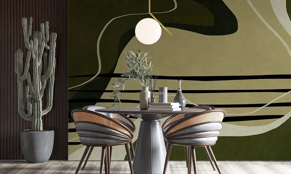 Tapet-Aesthetic-Geometry-tapet-geometric-tapet-forme-geometrice-tapet-verde-tapet-abstract-tapet-dormitor-tapet-living-tapet-personalizat