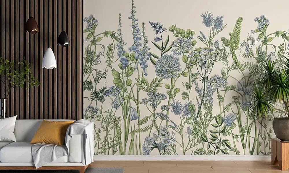 Tapet-Botanic-Garden-tapet-botanic-tapet-flori-de-camp-tapet-floral-tapet-living-tapet-dormitor-tapet-personalizat-tapet-ecologic