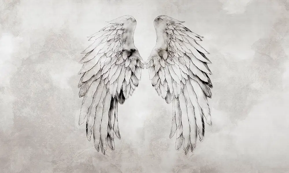 Tapet-Celestial-Embrace-tapet-gri-fototapet-gri-tapet-cu-ingeri-fototapet-cu-ingeri-tapet-aripi-inger-tapet-dormitor-tapet-living-tapet-personalizat (2)