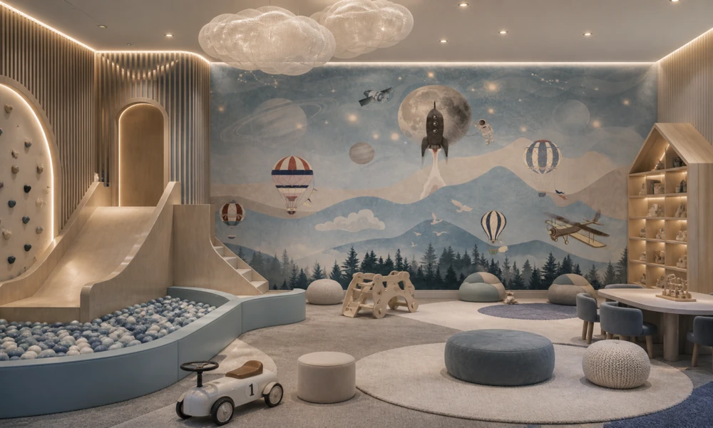 Tapet-Moon-Journey-tapet-cu-avioane-si-planete-pentru-baieti